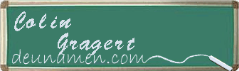 Colin Gragert Visitenkarte